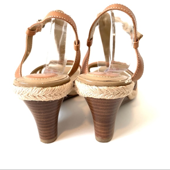 NICKELS Strappy Wedge Corded Sandals—SZ 6.5 - Picture 3 of 9